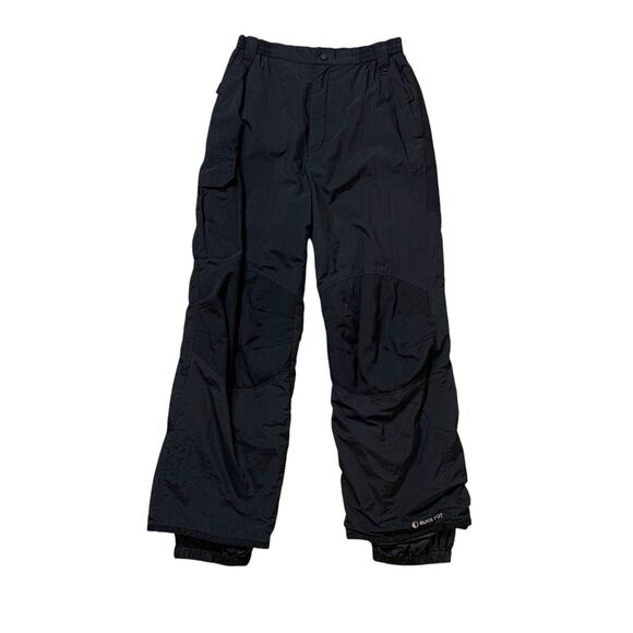 Black Dot Pants Mens M Medium Black Outerwear Water Resistant Snowboarding Ski - Picture 1 of 12